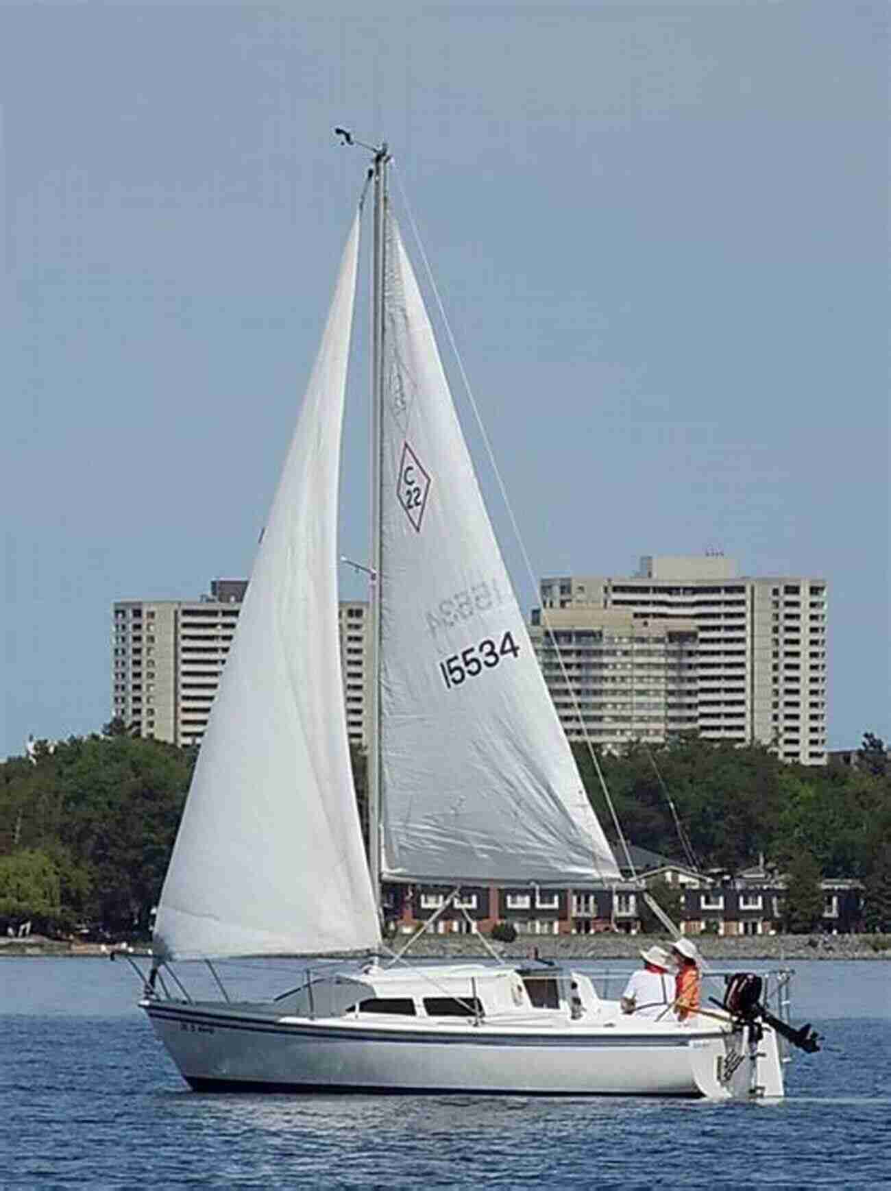 A Beautiful Catalina 22 Sailboat Cruising Along The Coast Twenty Comfortable Sailboats To Take You Coastal Cruising