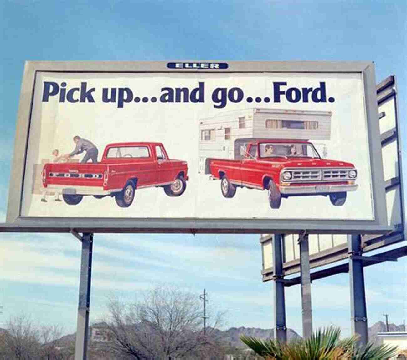 A Billboard Showing A Classic Successful Billboards: A Collection Of High Performing Billboard Ad Ideas