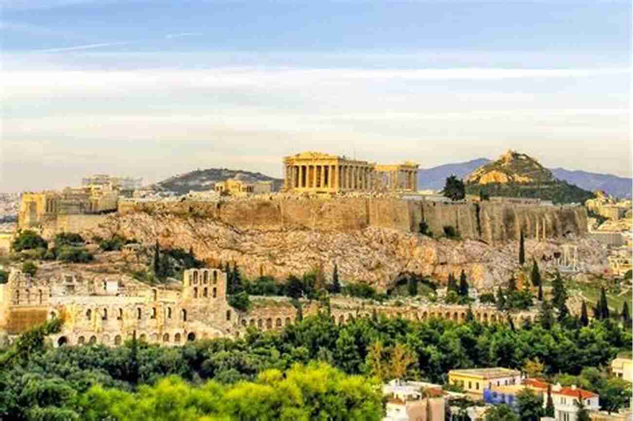 A Breathtaking View Of Ancient Greece, Showcasing The Ruins Of Acropolis In Athens Plato And The Other Companions Of Sokrates: Complete Edition The Philosophy And History Of Ancient Greece