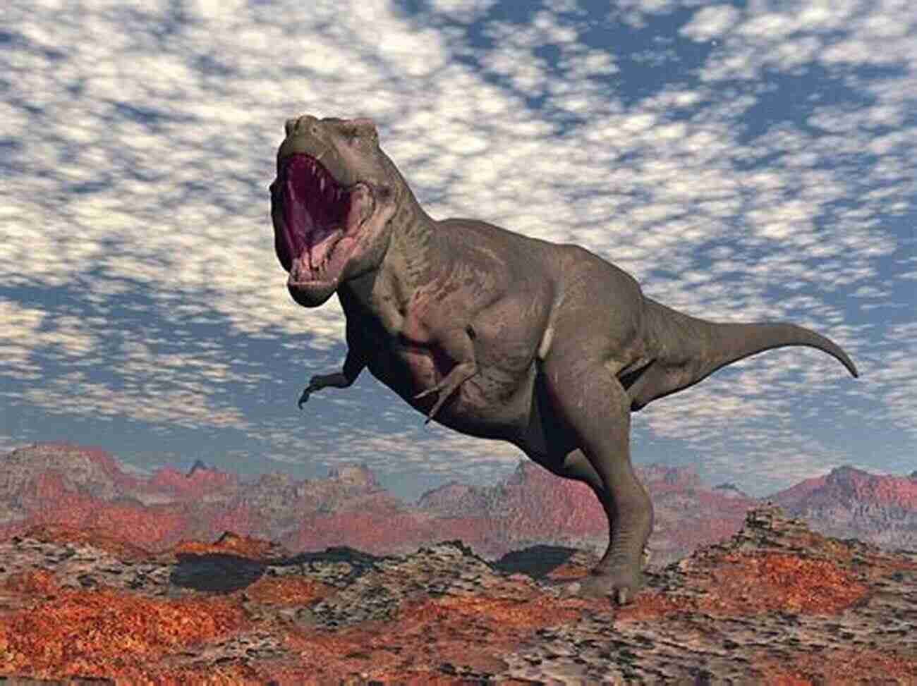 A Magnificent Tyrannosaurus Rex Roaring In The Wild Dinopedia: A Brief Compendium Of Dinosaur Lore (Pedia 5)