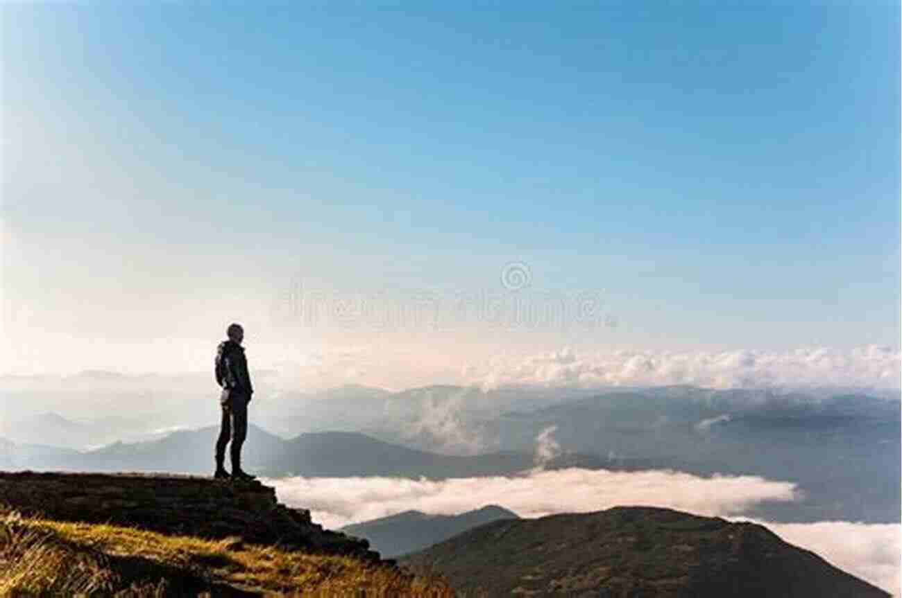 A Young Mountain Man Standing On A Cliff, Gazing At The Majestic View Of Mountains The Youngest Mountain Man: A Nate Grisham Young Adult Adventure