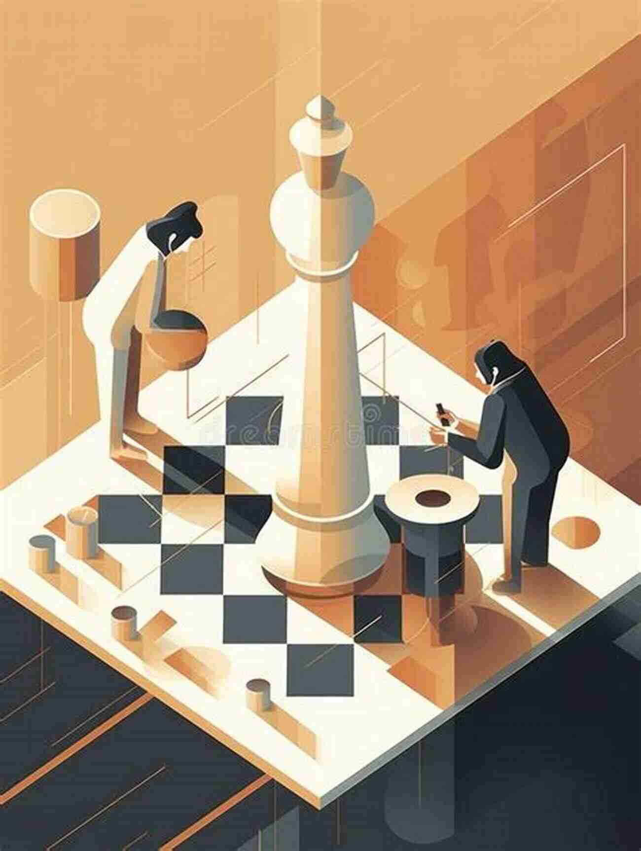 An Illustration Representing Two Players Engaged In A Strategic Game Two Person Game Theory: The Essential Ideas (Dover On Mathematics)