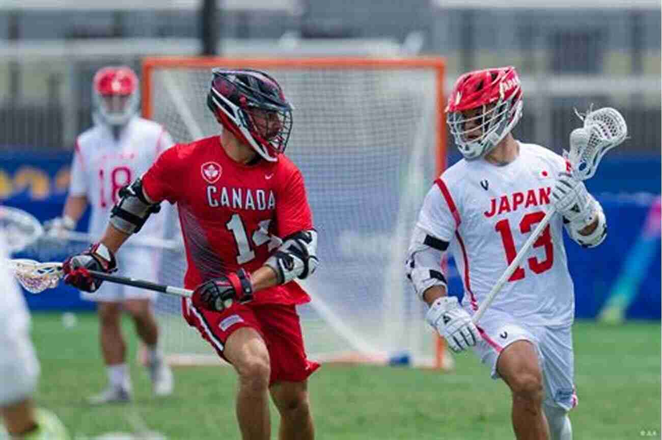 An International Game Of Lacrosse In Action An To International Lacrosse