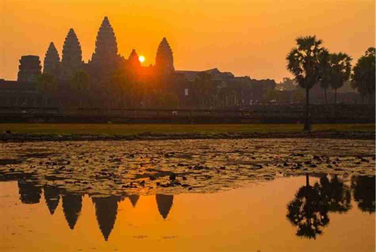 Angkor Wat A Glorious Sunrise Over The Temple Ruins Photos Taken By Japanese Tourist In Cambodia