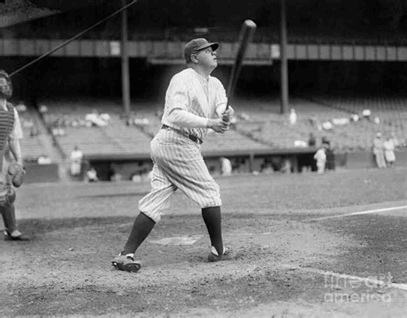 Babe Ruth Swinging A Bat Hey You Don T Know Squat About Baseball