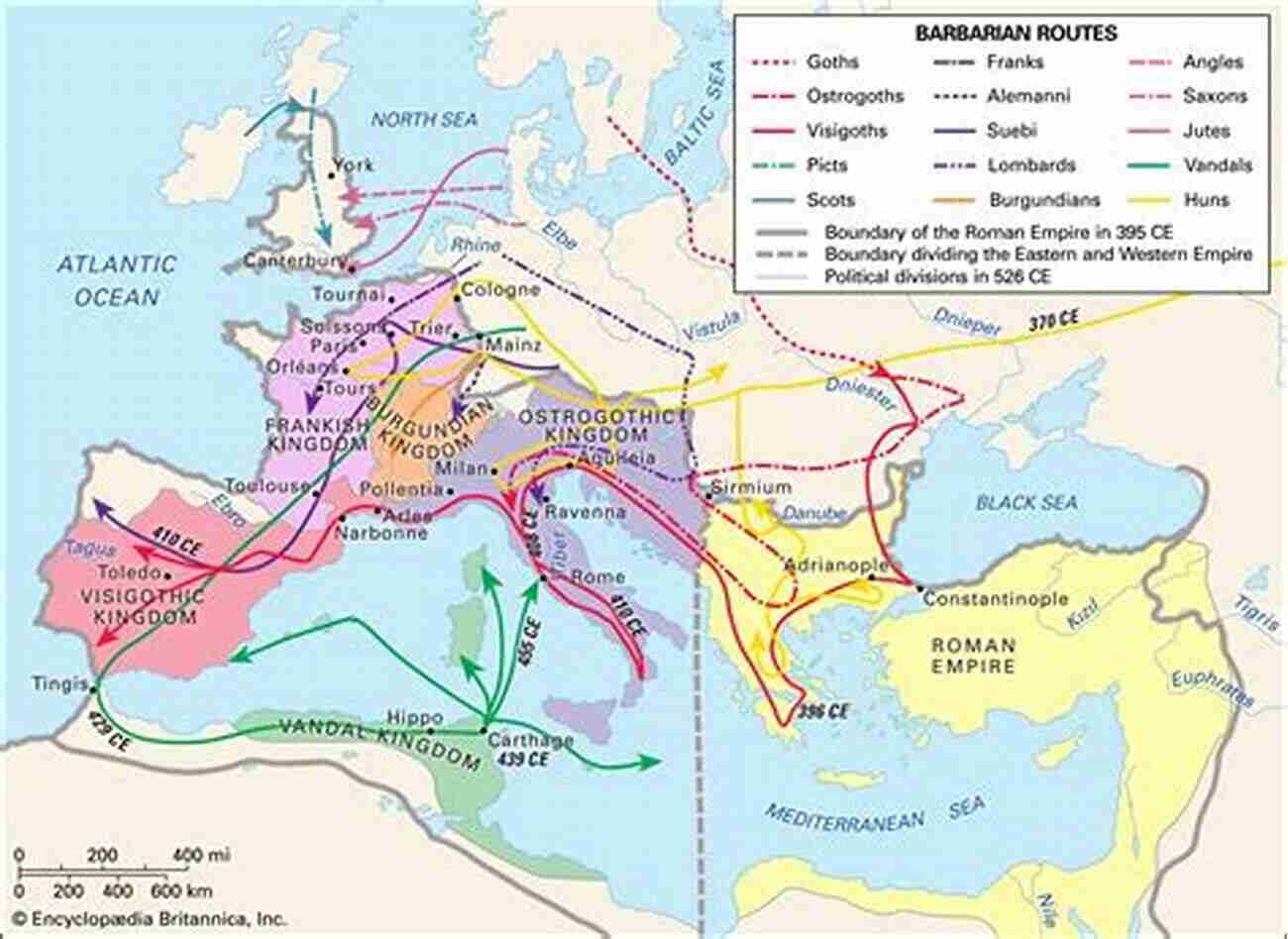 Barbarian Invasions A Relentless Menace To The Roman Empire The Decline And Fall Of The Roman Empire