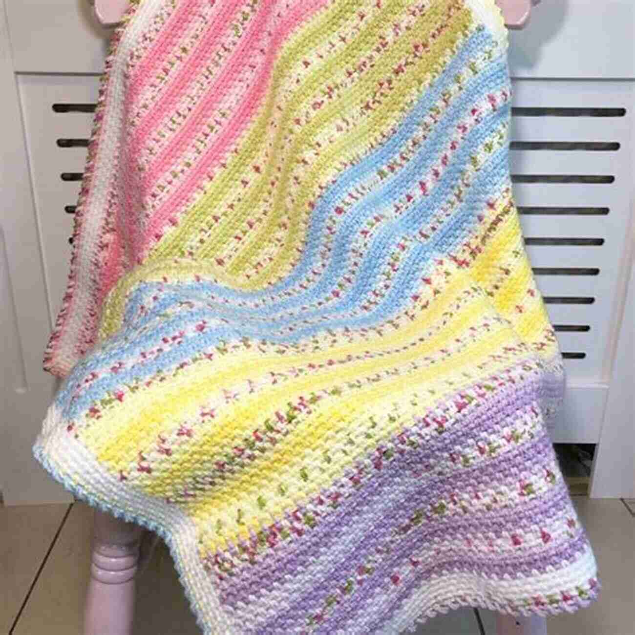 Blossoming Meadow Throw Crochet Pattern Crochet World: 34 Fabulously Colorful Patterns For Spring