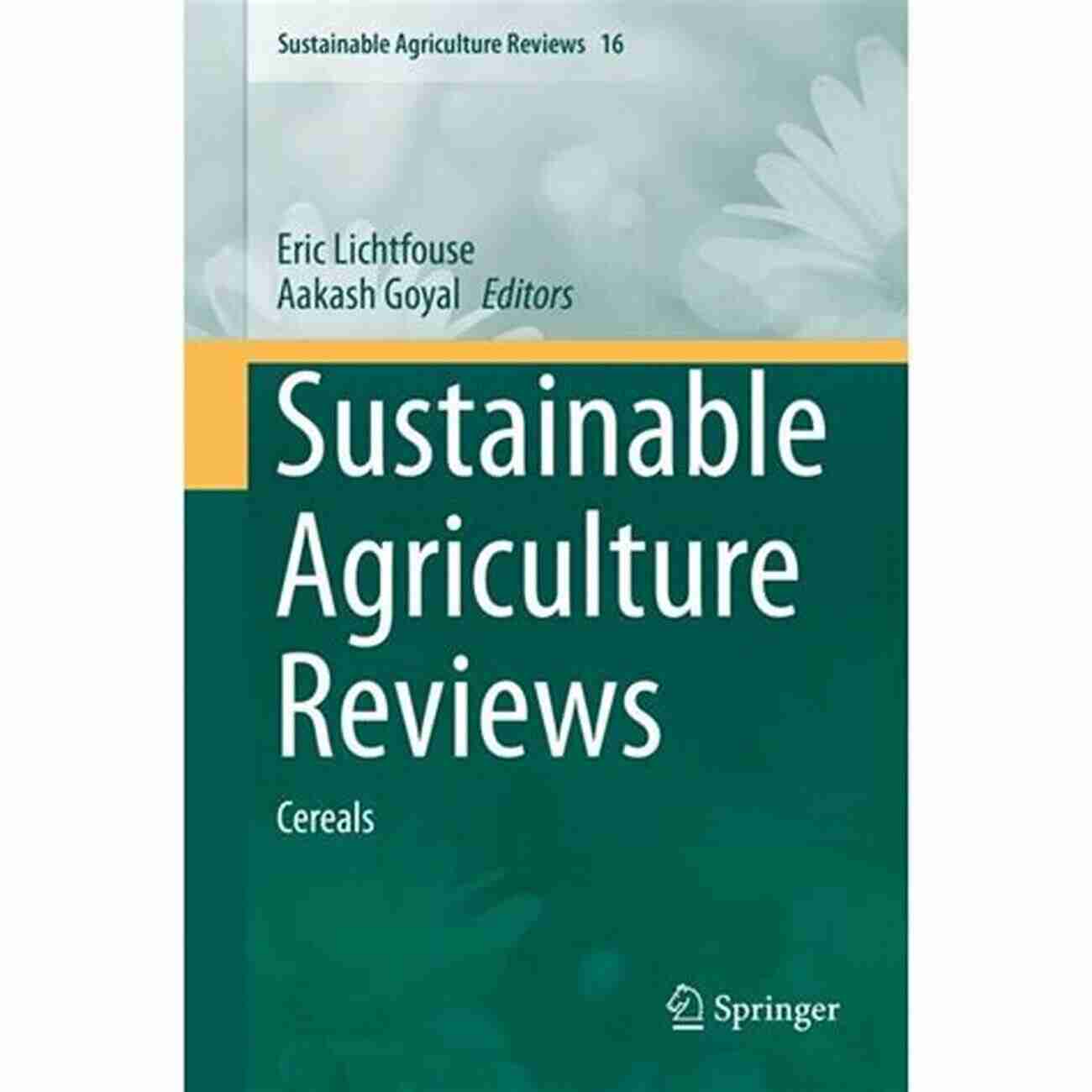 Book Cover Of Sustainable Agriculture Reviews 40 By Eric Lichtfouse Sustainable Agriculture Reviews 40 Eric Lichtfouse