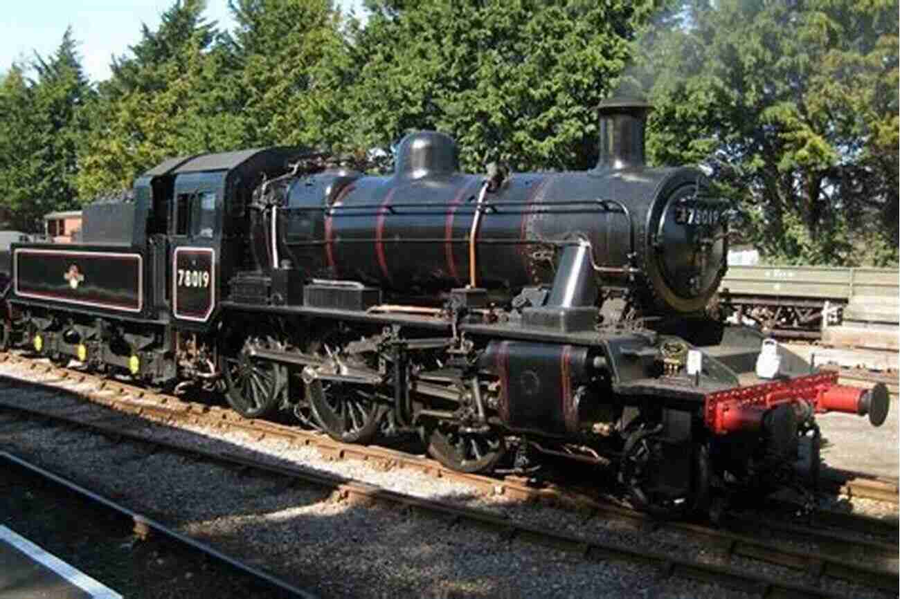 British Steam Br Standard Locomotive On A Picturesque Countryside Route British Steam: BR Standard Locomotives