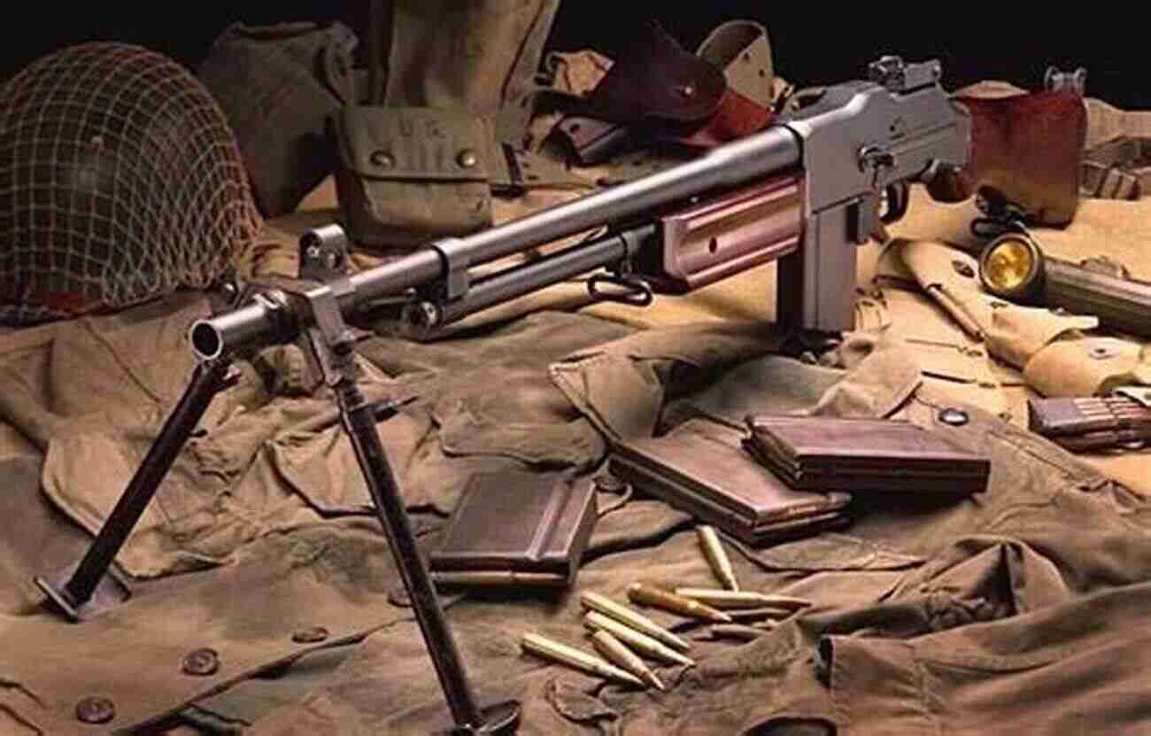 Browning Automatic Rifle In Action During World War II Browning Automatic Rifle Paul Ruffin