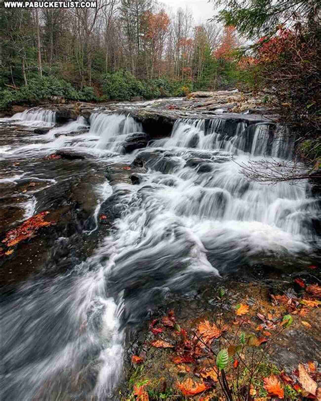 Cascade Waterfall At Ohiopyle State Park Best Hikes Near Pittsburgh (Best Hikes Near Series)