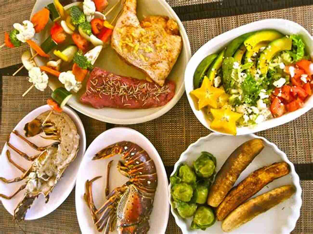 Colorful Plate Of Caribbean Delicacies The Journey From Grenada To Trinidad Tobago : The Journey From Grenada To Trinidad Tobago