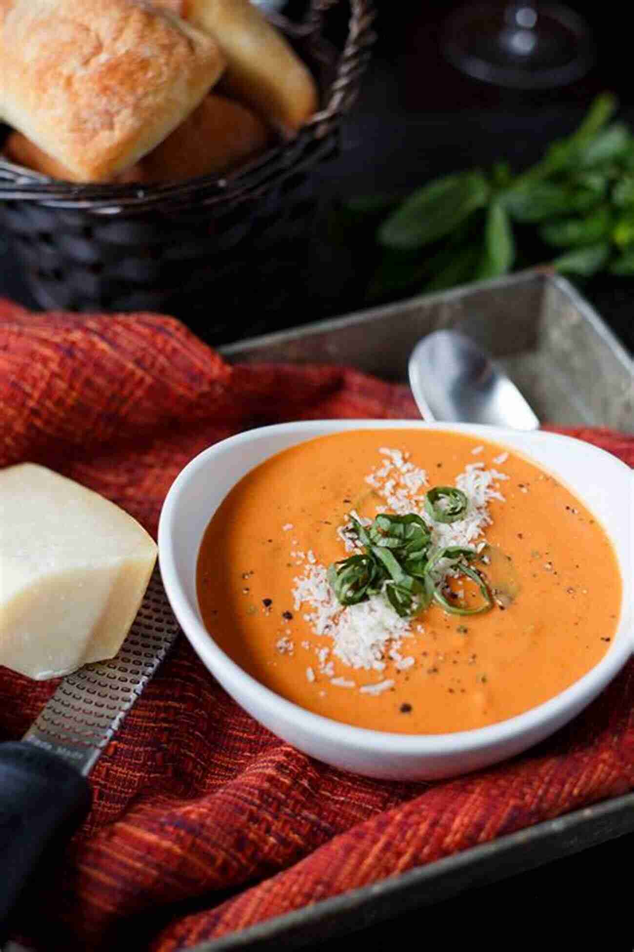 Creamy Tomato Basil Soup The Dog Mom S Guide To Healthy Homemade Dog Food Recipes: Recipes You Can Make At Home With Affordable Everyday Ingredients