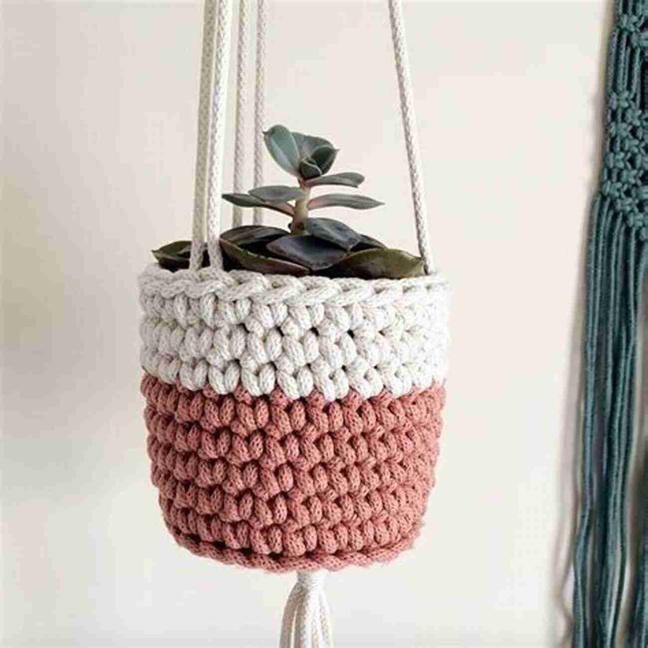 Crochet Flower Pot Holder Hanging On A Patio Crochet Projects: 84 Beautiful Crochet Decorations And Clothes Pieces For Any Time Of The Year