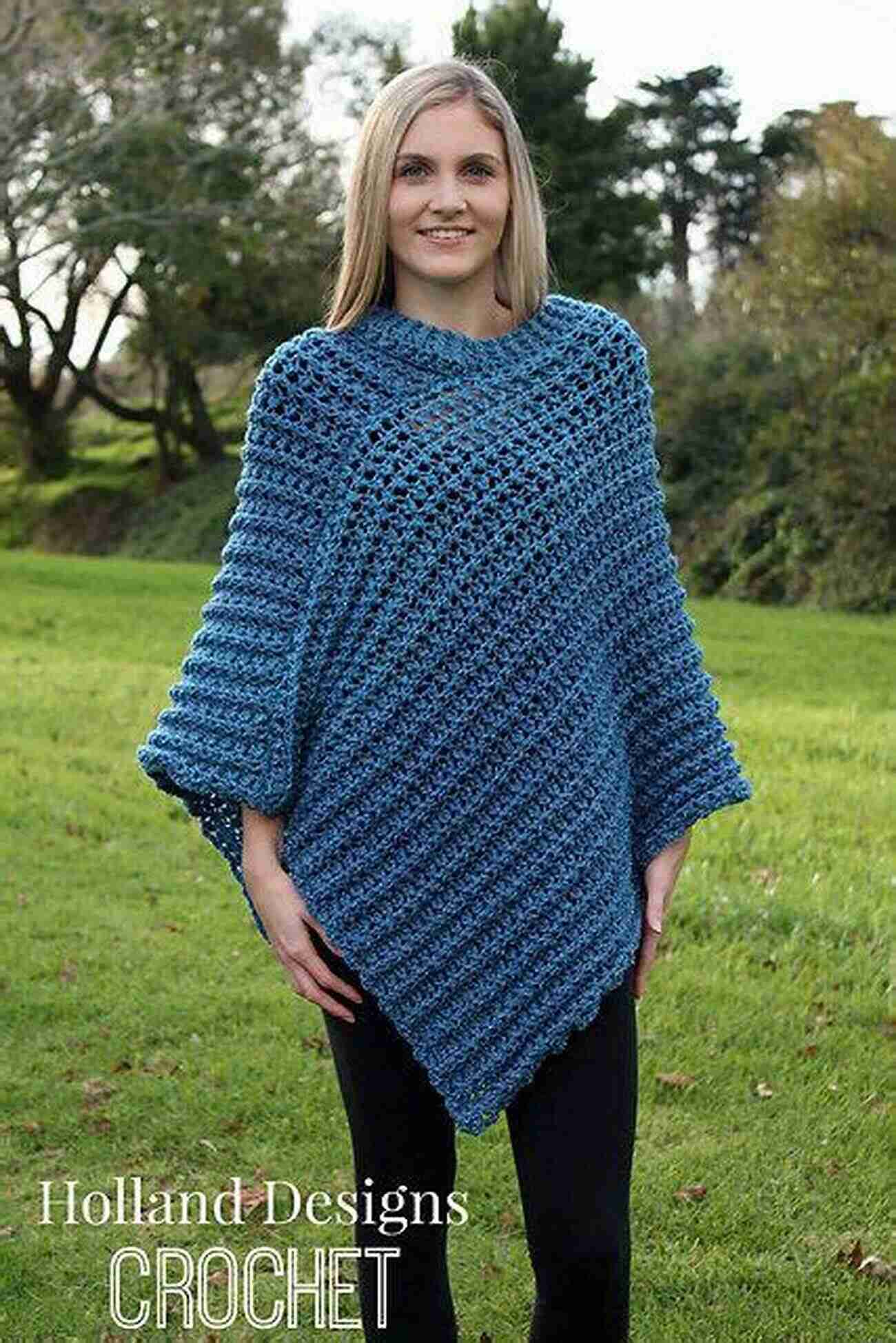 Crochet Poncho Perfect For Chilly Evenings Crochet Projects: 84 Beautiful Crochet Decorations And Clothes Pieces For Any Time Of The Year