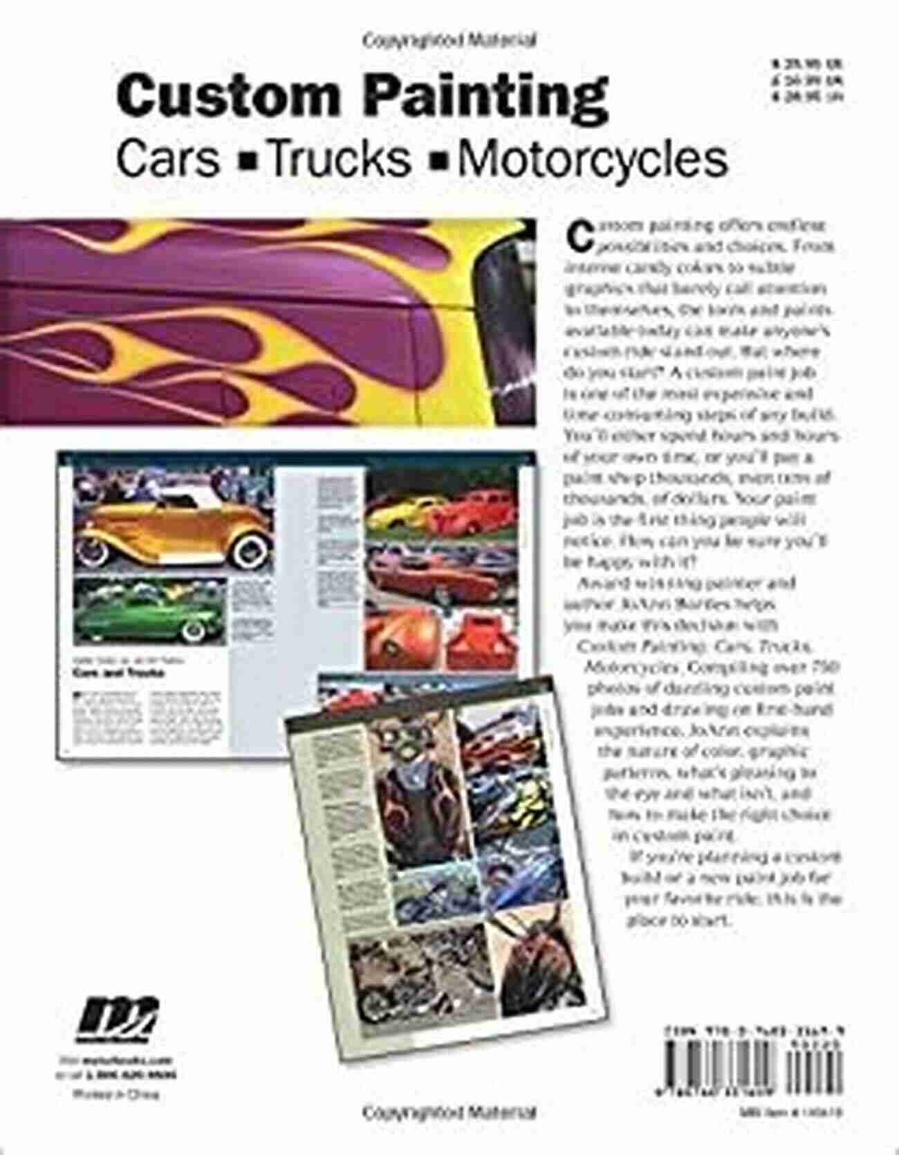 Custom Painting Cars Motorcycles Trucks Idea Book Unlock Your Creativity Custom Painting: Cars Motorcycles Trucks (Idea Book)