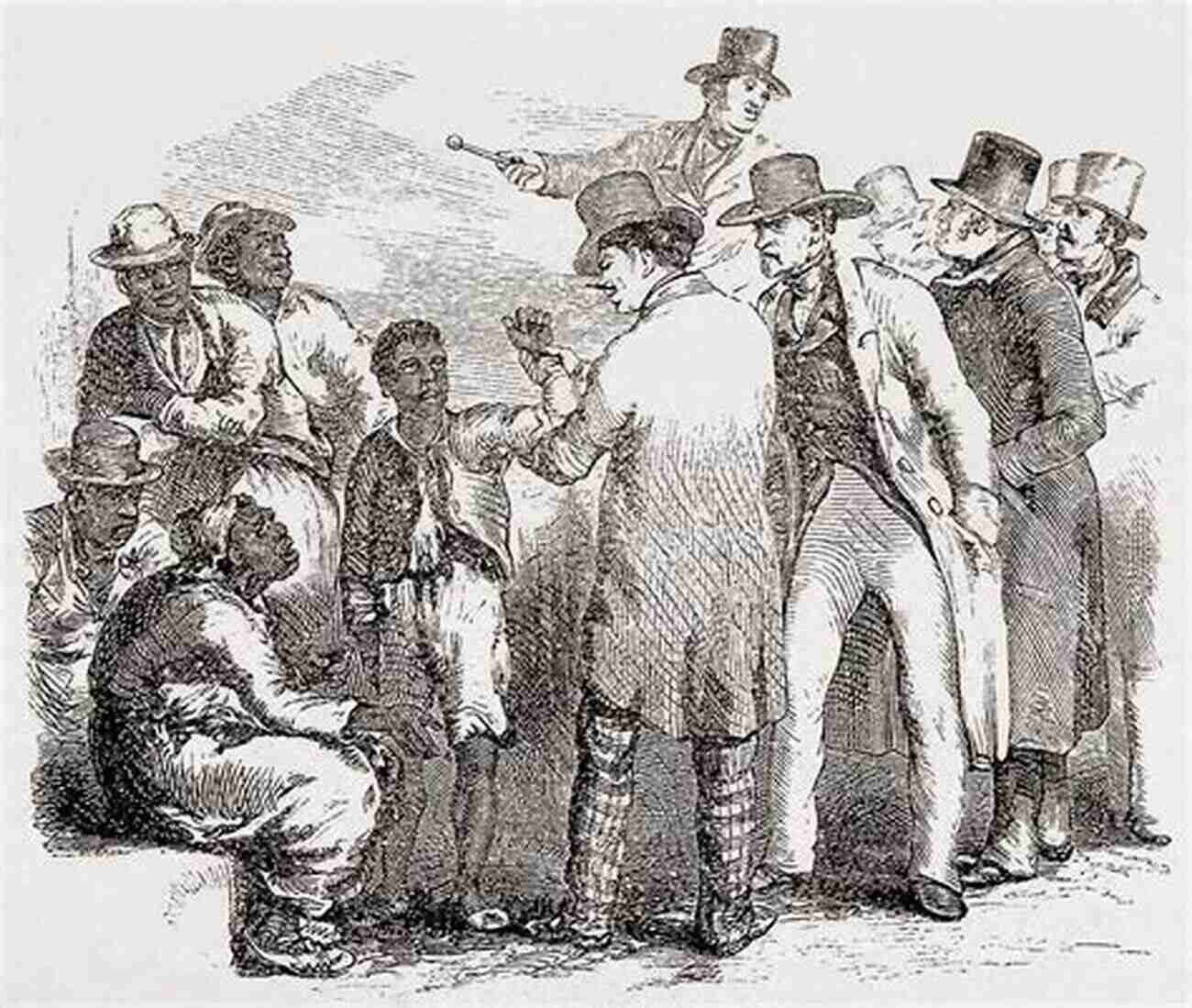 Enslaved Individuals Being Sold At An Auction The Routledge History Of Slavery (Routledge Histories)