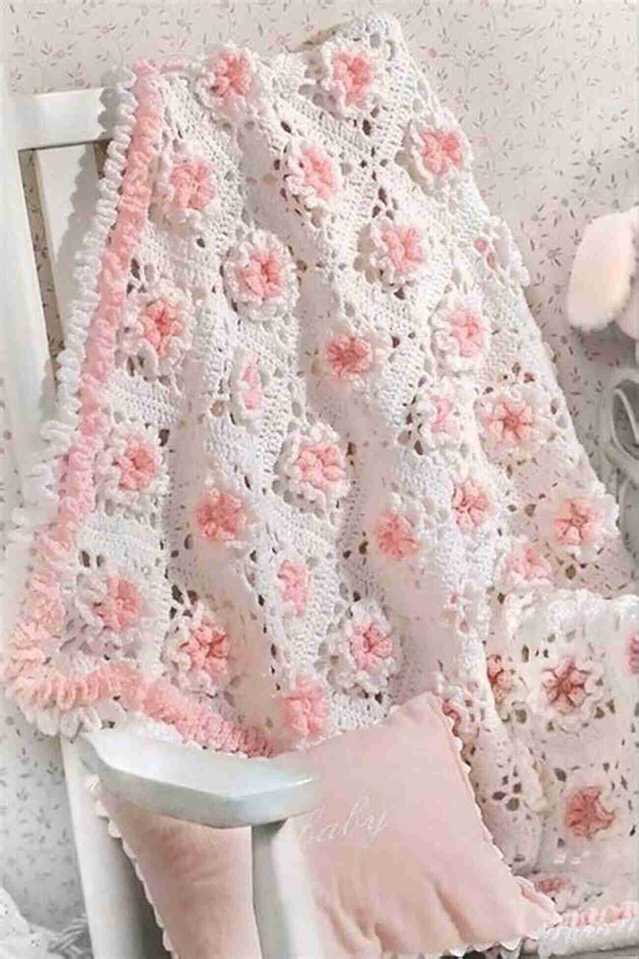 Floral Fantasy Baby Blanket Crochet Pattern Crochet World: 34 Fabulously Colorful Patterns For Spring