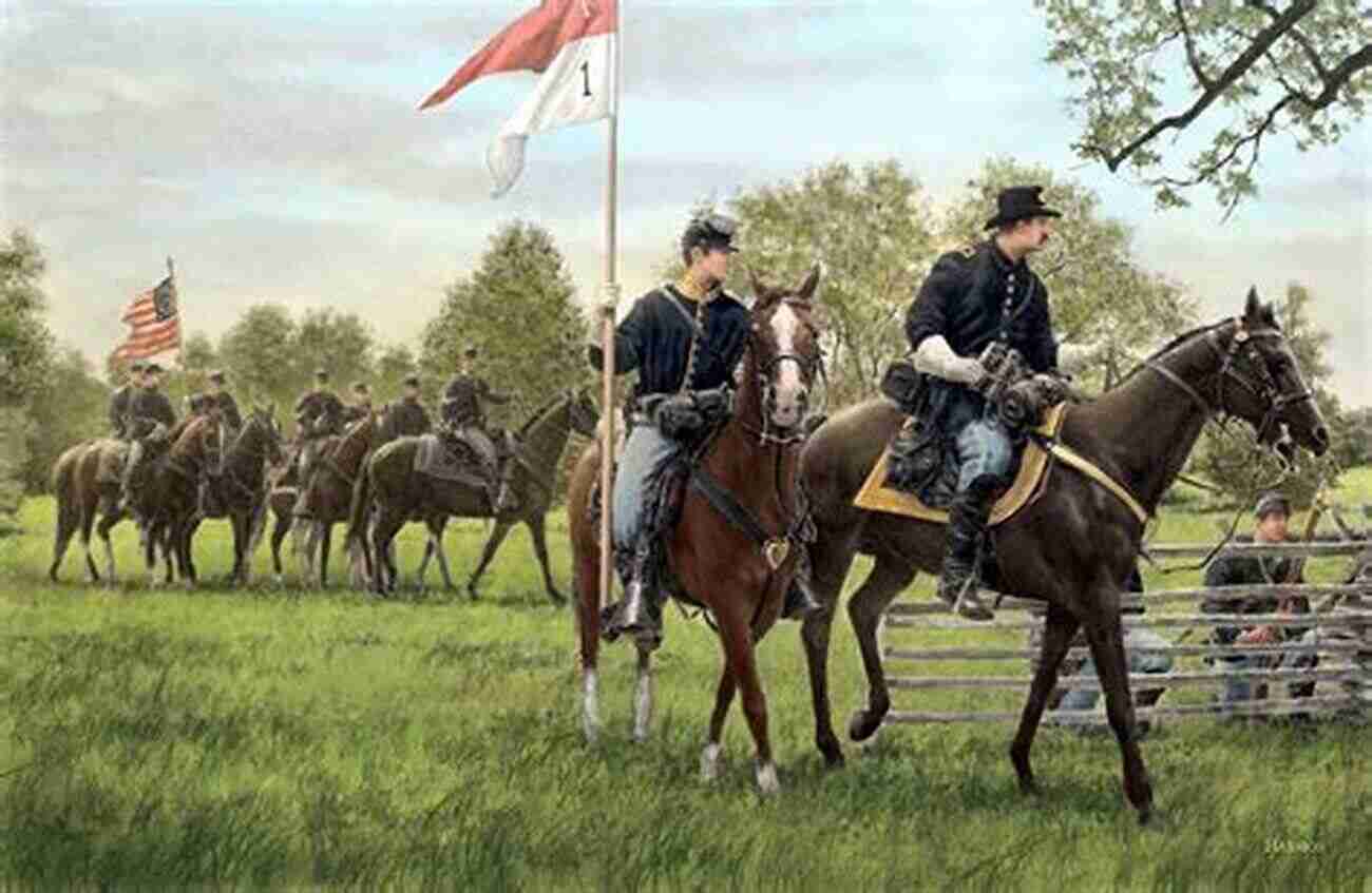 General John Buford On His Horse During The Battle Of Gettysburg Lincoln S Lieutenants: The High Command Of The Army Of The Potomac