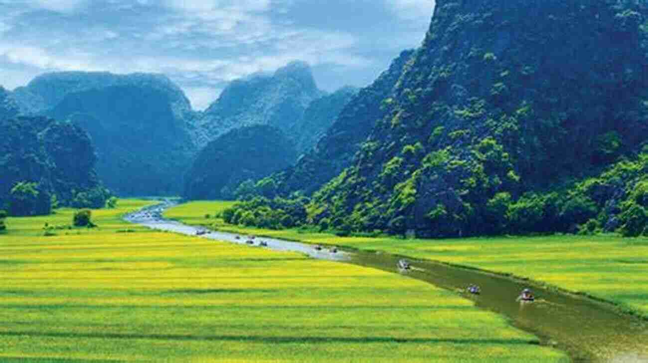 Hanoi Red River Valley Vietnam A Captivating Aerial View Of The Red River Valley During Sunset With Lush Green Landscapes And Flowing River Greater Than A Tourist Hanoi Red River Valley Vietnam: 50 Travel Tips From A Local (Greater Than A Tourist Vietnam)