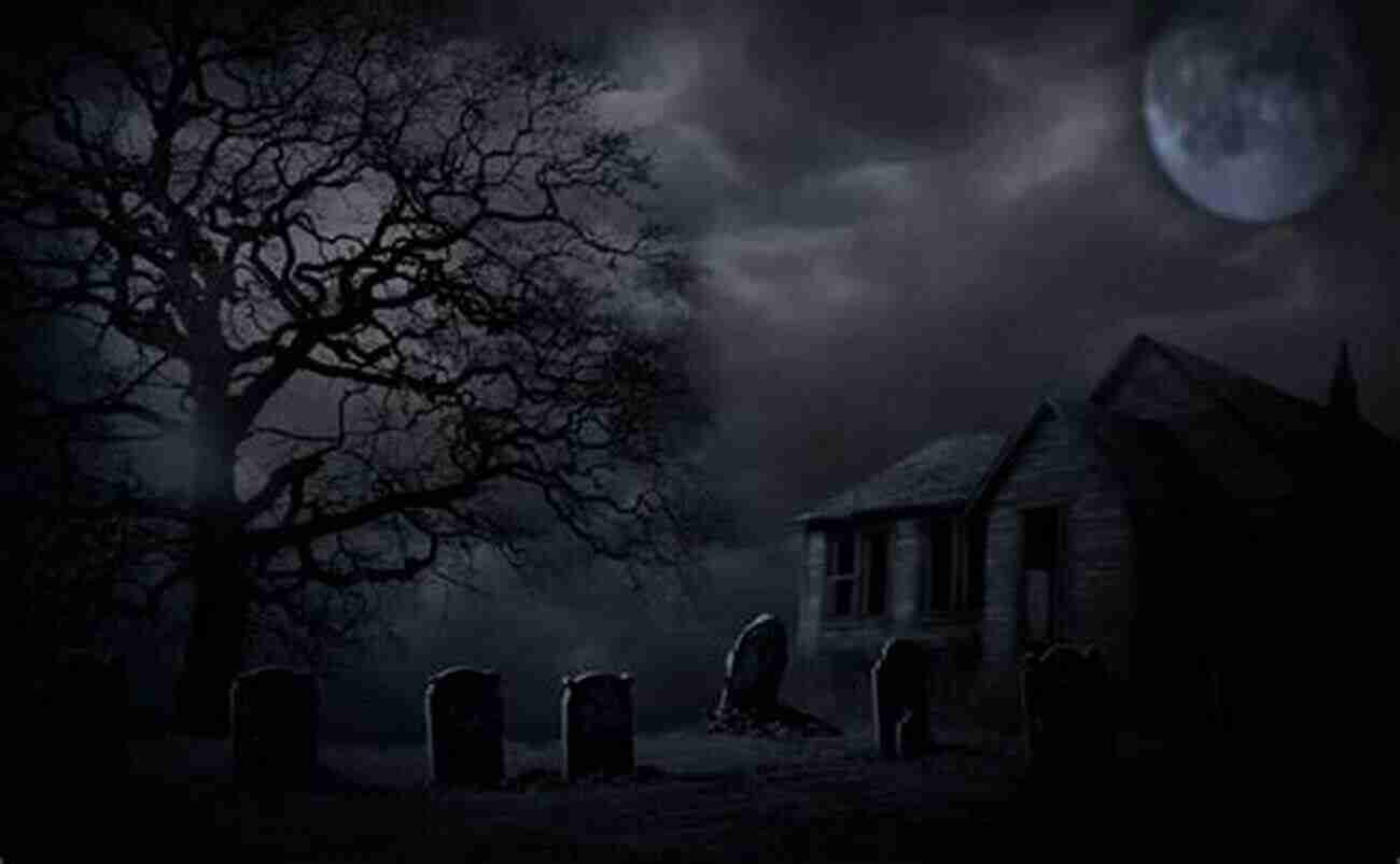 Haunted House Overlooking A Moonlit Graveyard DEAD SOULS: The Devil S Shilling