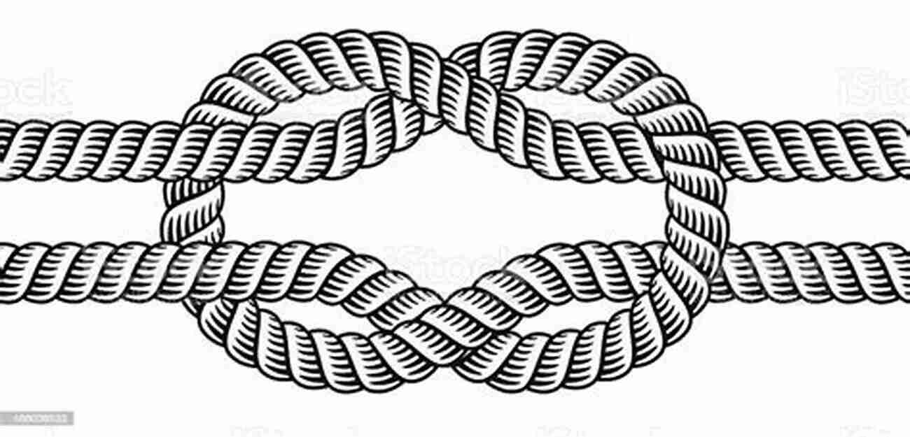 Illustration Of Square Knot Knots And How To Tie Them