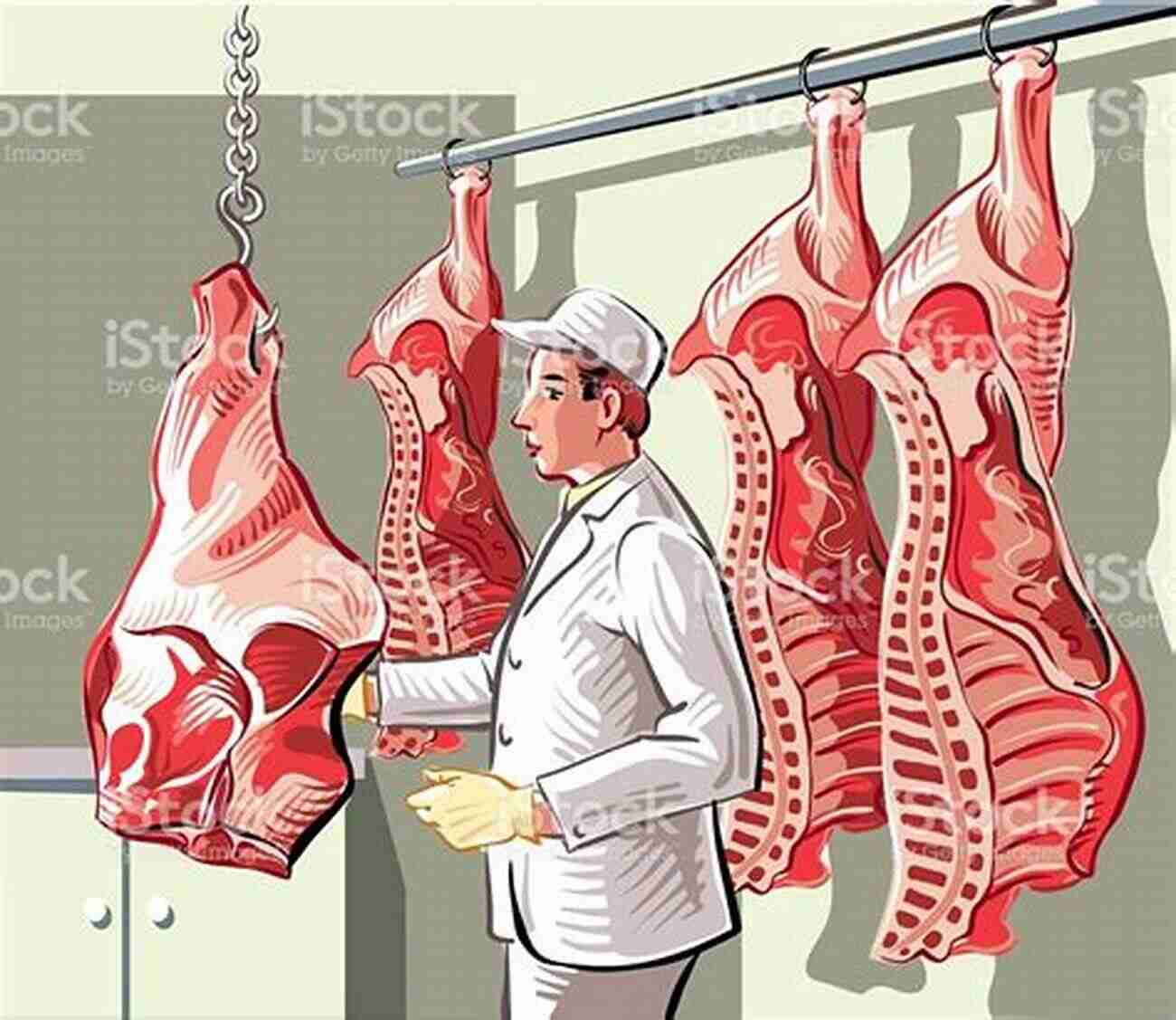 Illustration Of A Slaughterhouse Personalities On The Plate: The Lives And Minds Of Animals We Eat