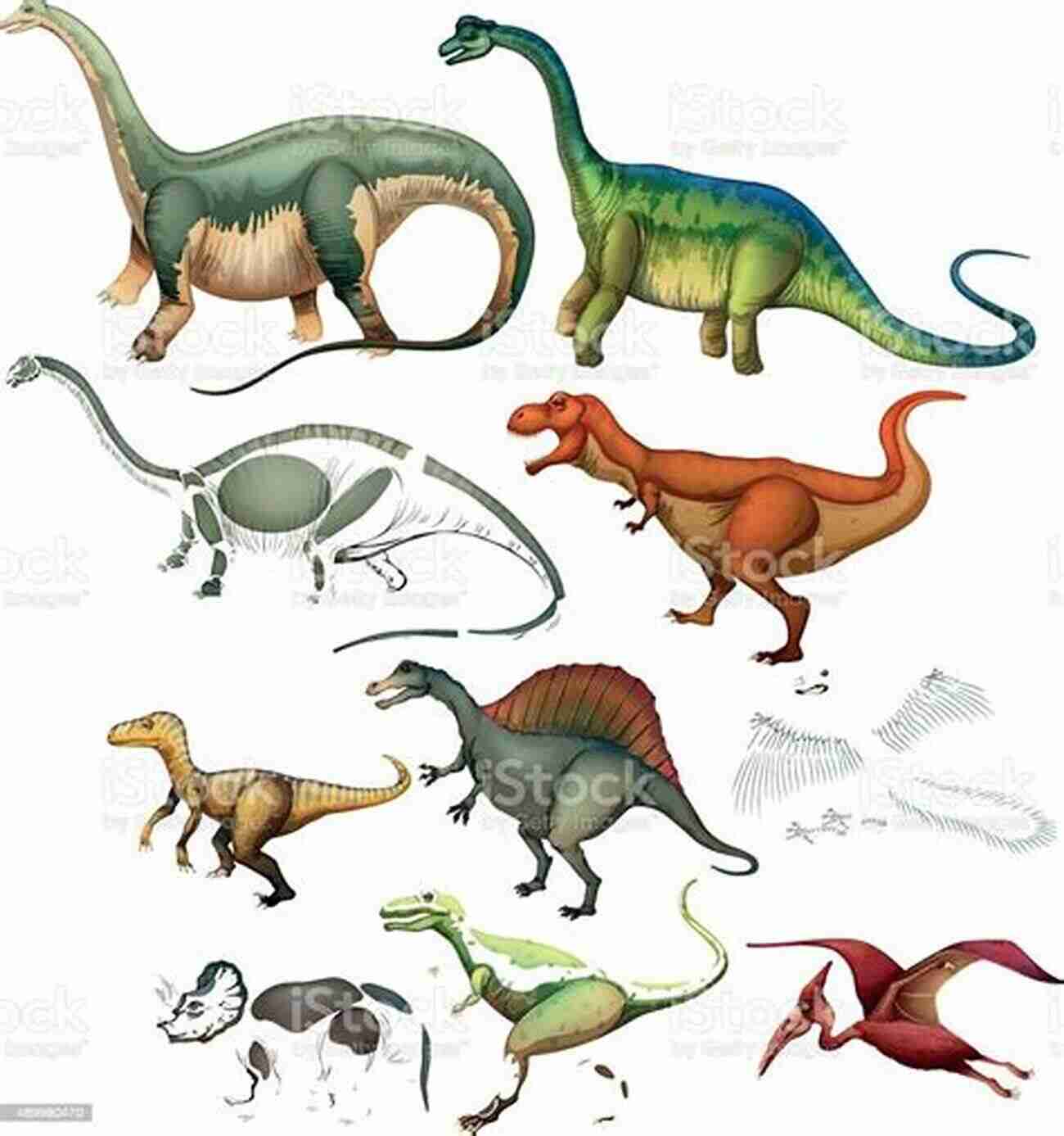 Illustration Of Various Dinosaurs Let S Learn: Dinosaurs (Lets Learn)