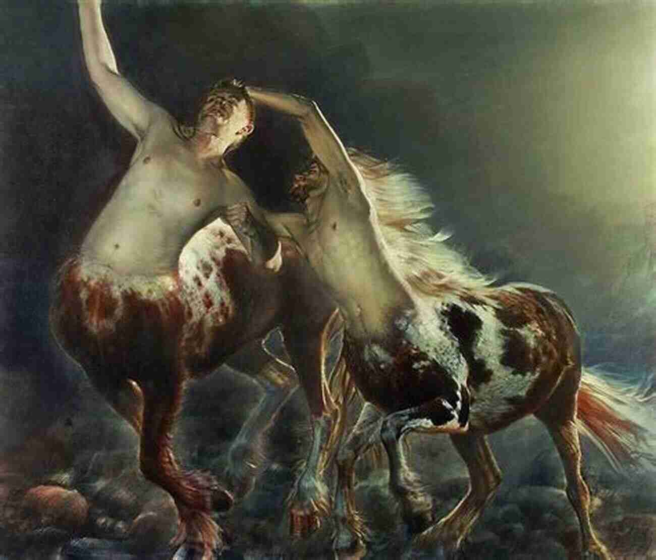 Image Depicting Robbers And Centaurs Fighting In A Scorched Forest Robbing Centaurs And Other Bad Ideas (The Scorch 1)