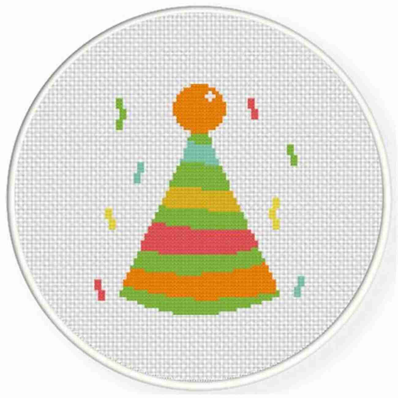 Joyful Birthday Hat Cross Stitch Chart 10 Cute Birthday Designs/ Charts To Cross Stitch Yourself: 10 Designs Pefect For Putting Into A Card Or Frame Perfect Cross Stitch For Stitching Designs Yourself