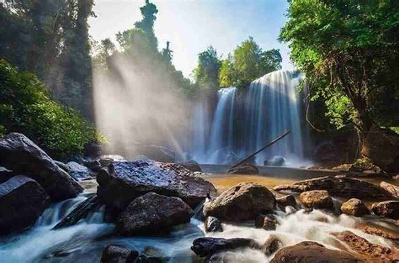 Kulen Mountain Waterfalls Surrounded By Rainforest Photos Taken By Japanese Tourist In Cambodia