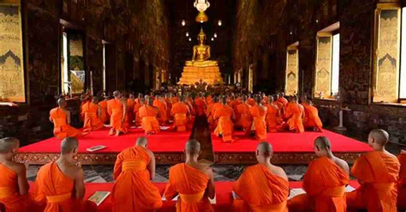 Monks Praying At A Local Temple Photos Taken By Japanese Tourist In Cambodia