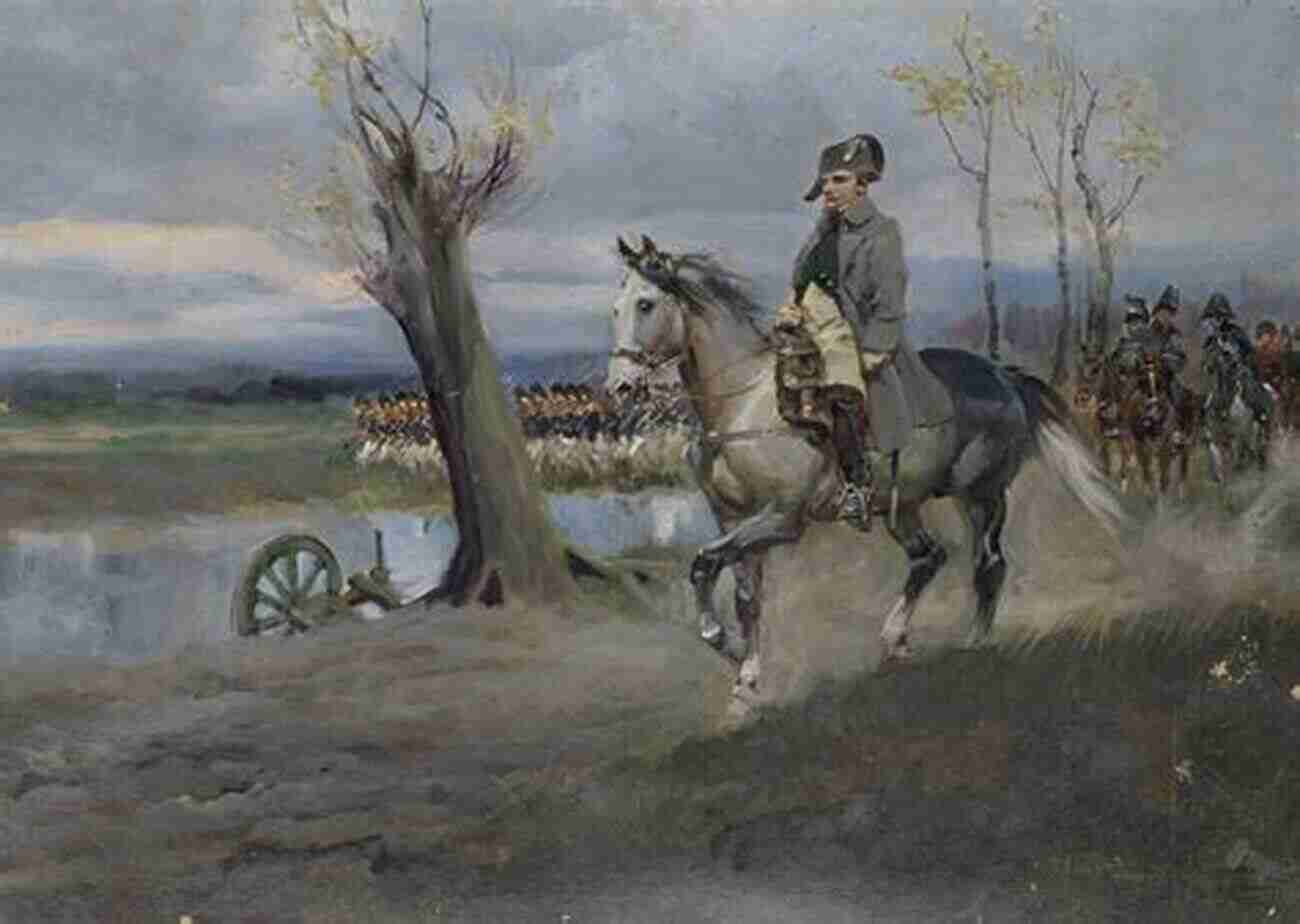 Napoleon Bonaparte On Horseback Leading His Troops To Battle Life Of Napoleon Vol IV