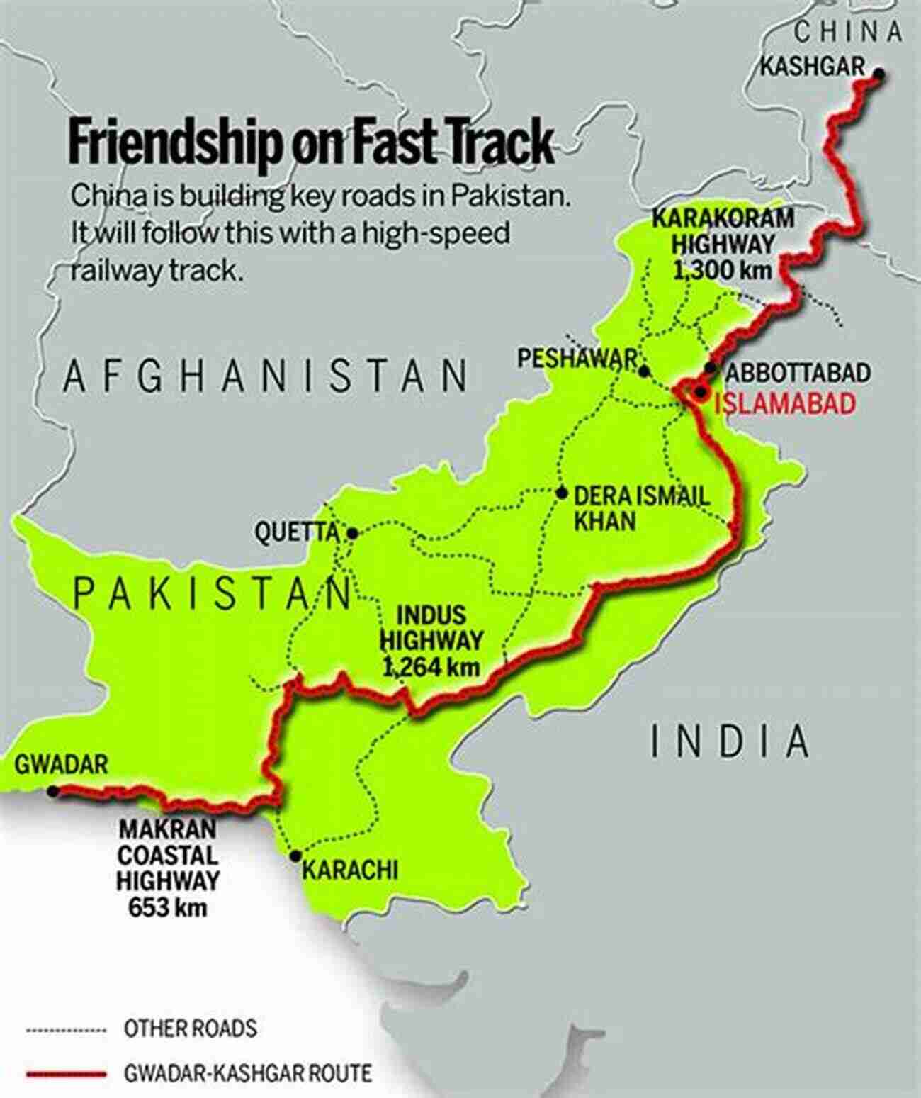 Pakistan To China Bike Routes Karakorum Highway: A Cycling Guide: Pakistan To China (My Bike Routes 1)