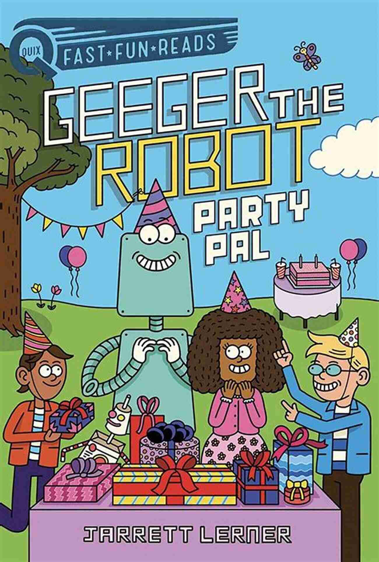 Party Pal Geeger The Robot Quix Customizable Party Themes Party Pal: Geeger The Robot (QUIX)