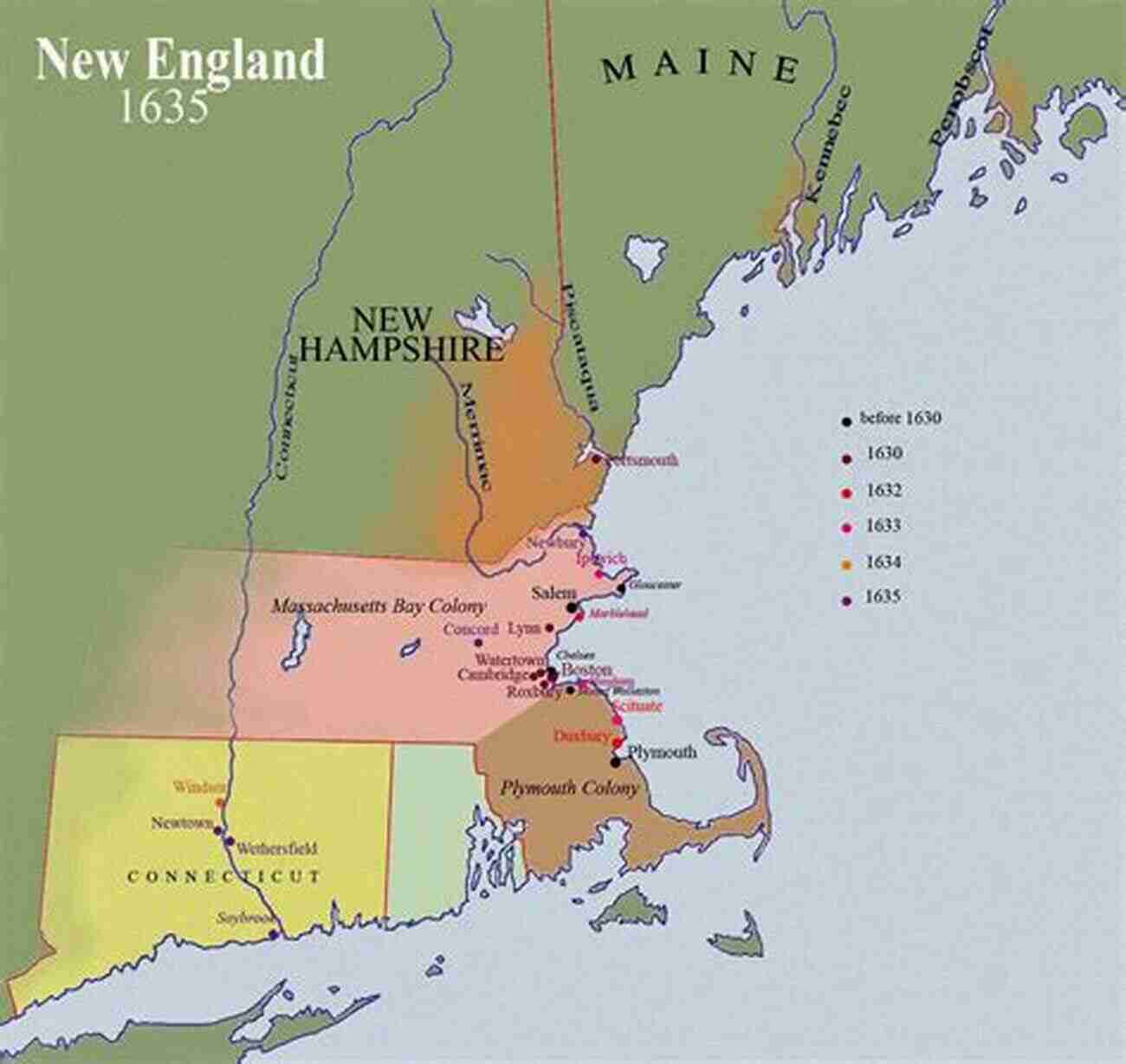 Plymouth And Massachusetts Bay Colonies A Tale Of Two Founding Settlements History Of The Plymouth And Massachusetts Bay Colonies: Pilgrims Puritans And The Founding Of New England (30 Minute Series)