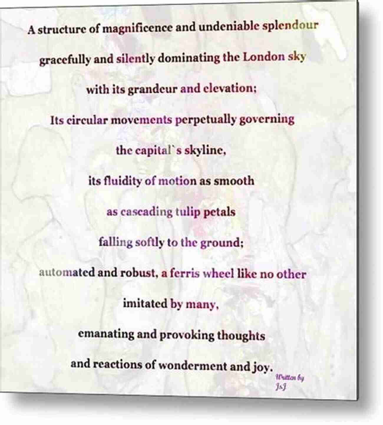 Poem About The London Eye Poems Of London: The Capital In Classic Verse