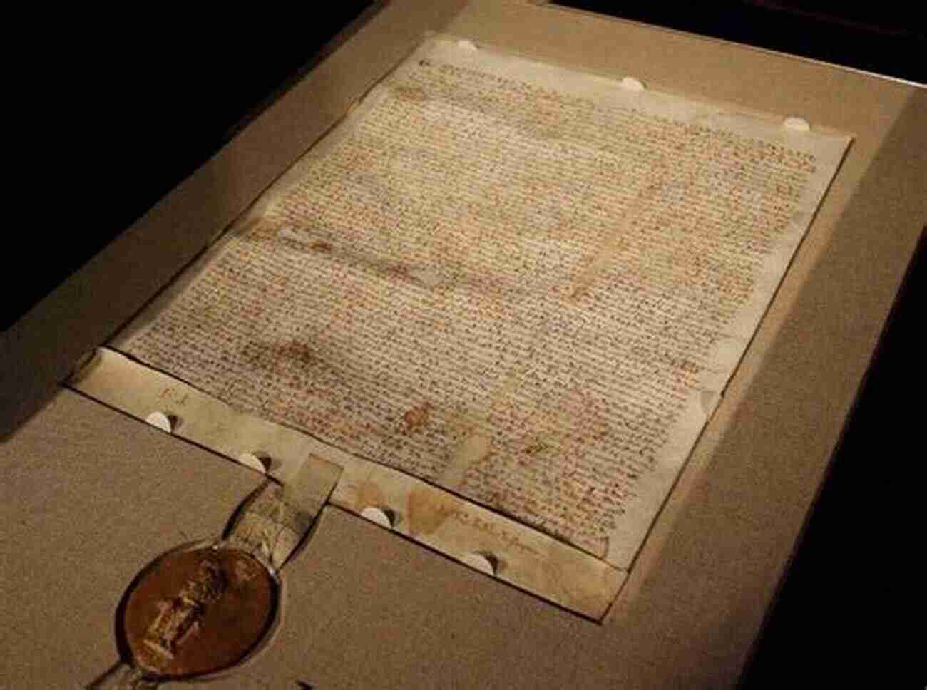 Replica Of The Magna Carta Document Showcased At Bedford Museum My Lai: A Brief History With Documents (Bedford In History And Culture)