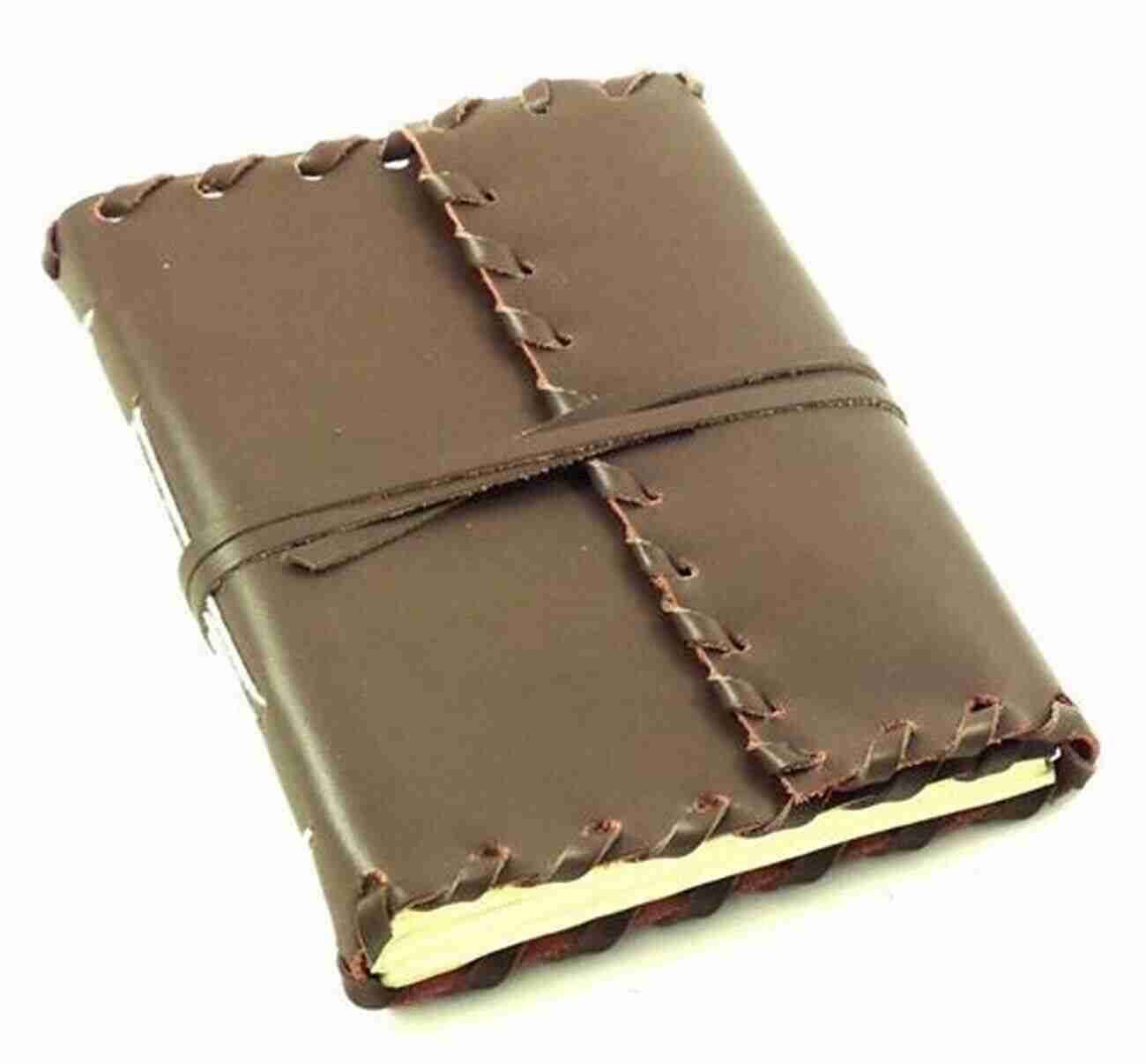 Rustic Leather Journal With Hand Stitched Binding Fantastic Leather Crafts: Gorgeous Leather Projects You Can Do