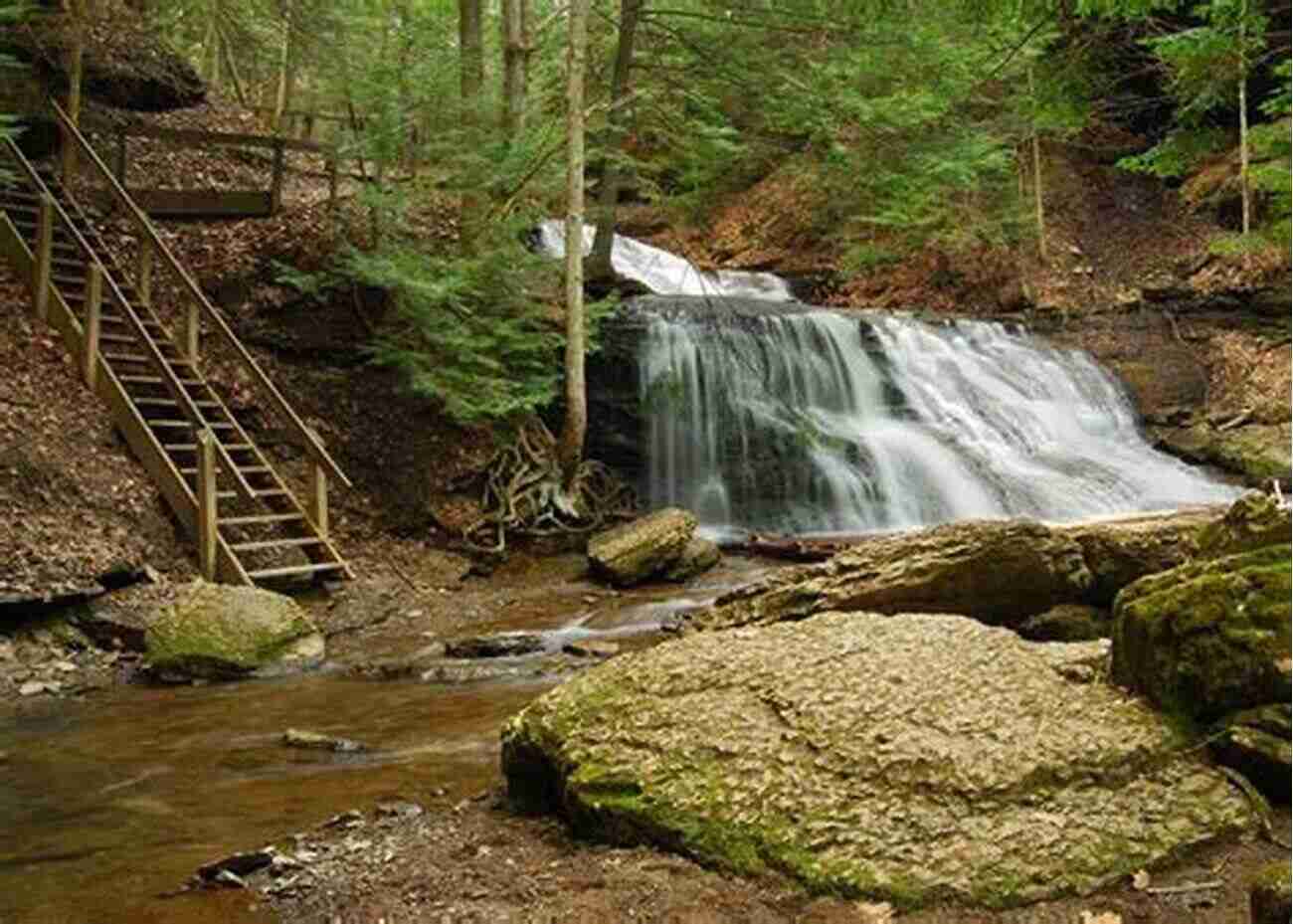 Scenic View Of Hikers Exploring The Beautiful Trails Near Pittsburgh Best Hikes Near Pittsburgh (Best Hikes Near Series)