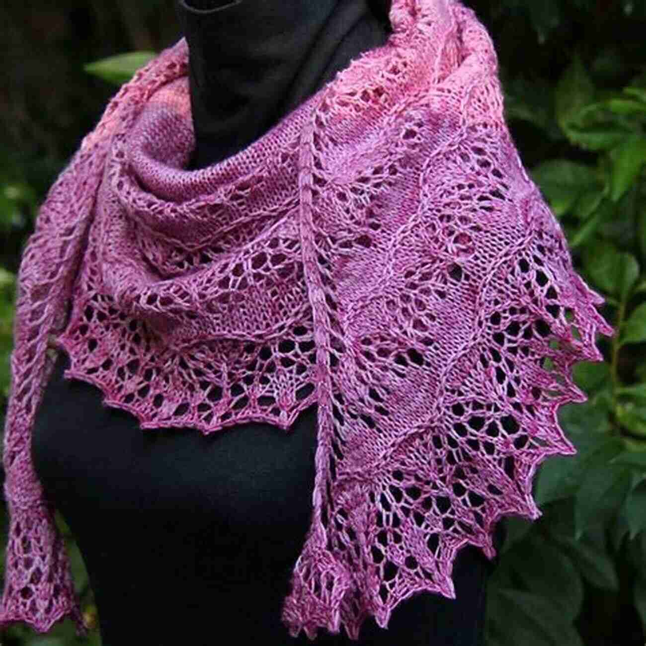 Serene Sakura Beaded Shawl Knitting Pattern Beaded Shawls: Nine Charming Shawl Knitting Patterns