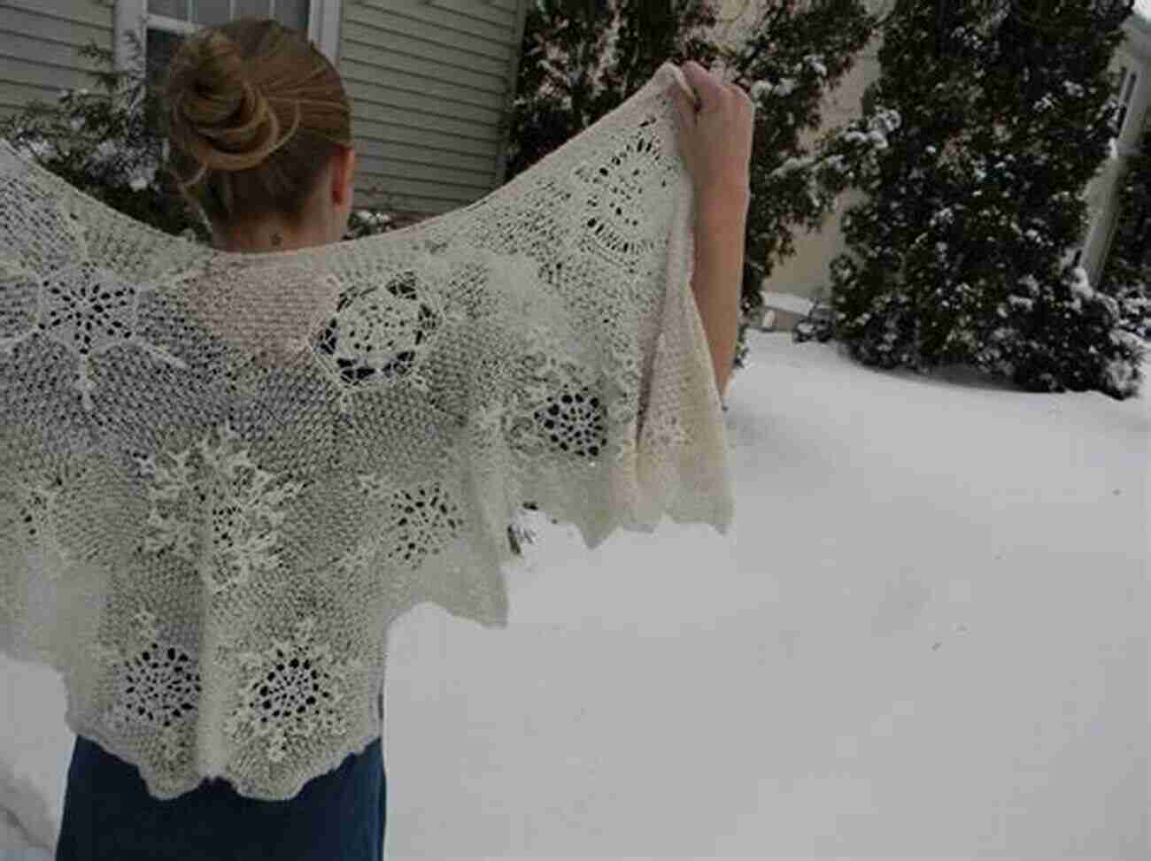 Sparkling Snowflakes Beaded Shawl Knitting Pattern Beaded Shawls: Nine Charming Shawl Knitting Patterns