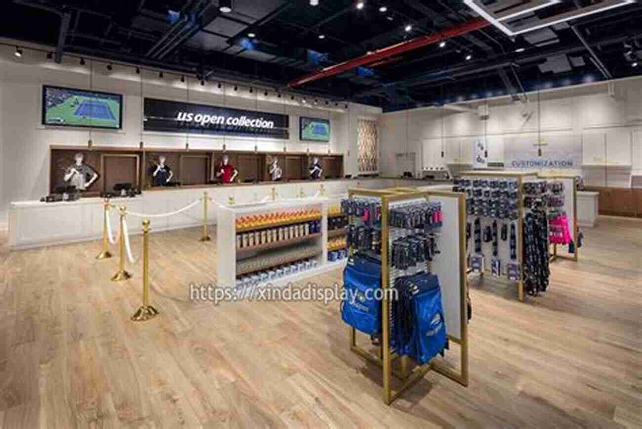 Tennis Shop Interior With Rackets, Balls, And Apparel How Tennis Shops Owners Can Grow Their Profits