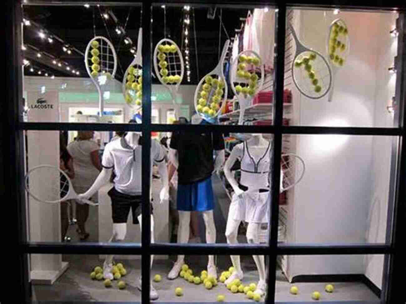 Tennis Shop Storefront With Attractive Display How Tennis Shops Owners Can Grow Their Profits