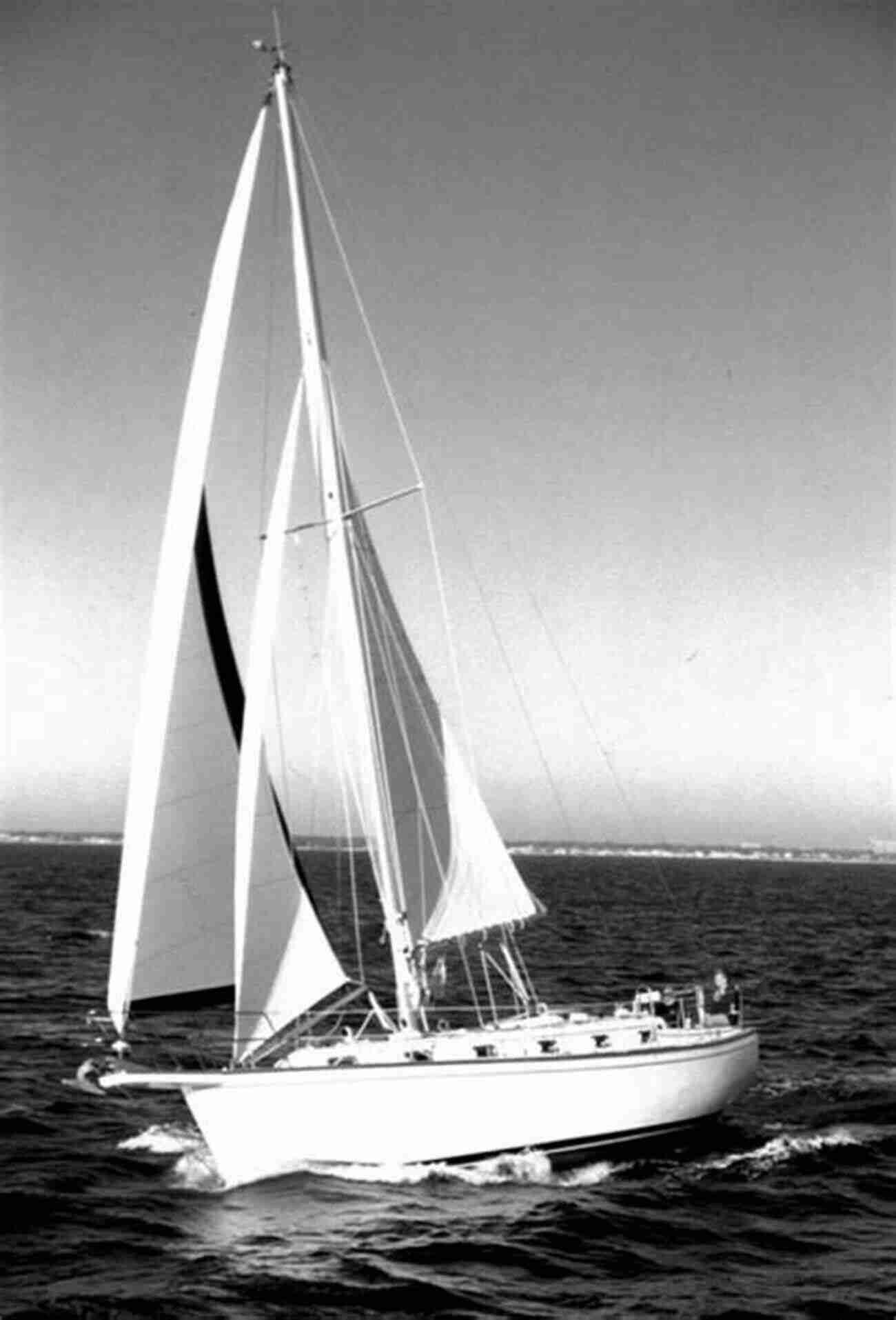 The Island Packet 38 Sailboat Gliding Through Calm Waters Twenty Comfortable Sailboats To Take You Coastal Cruising