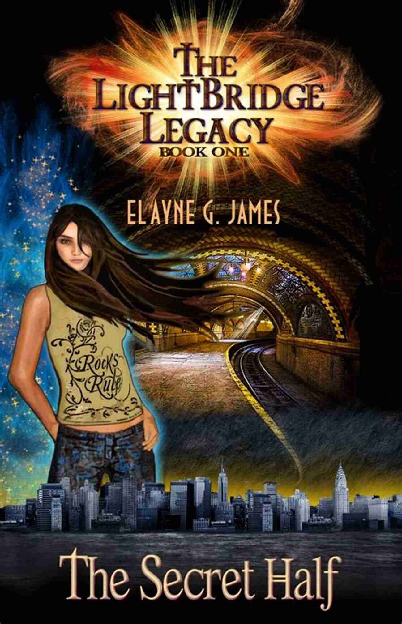 The Lightbridge Legacy Book Cover The Secret Half: A Supernatural Coming Of Age Story (The LightBridge Legacy 1)