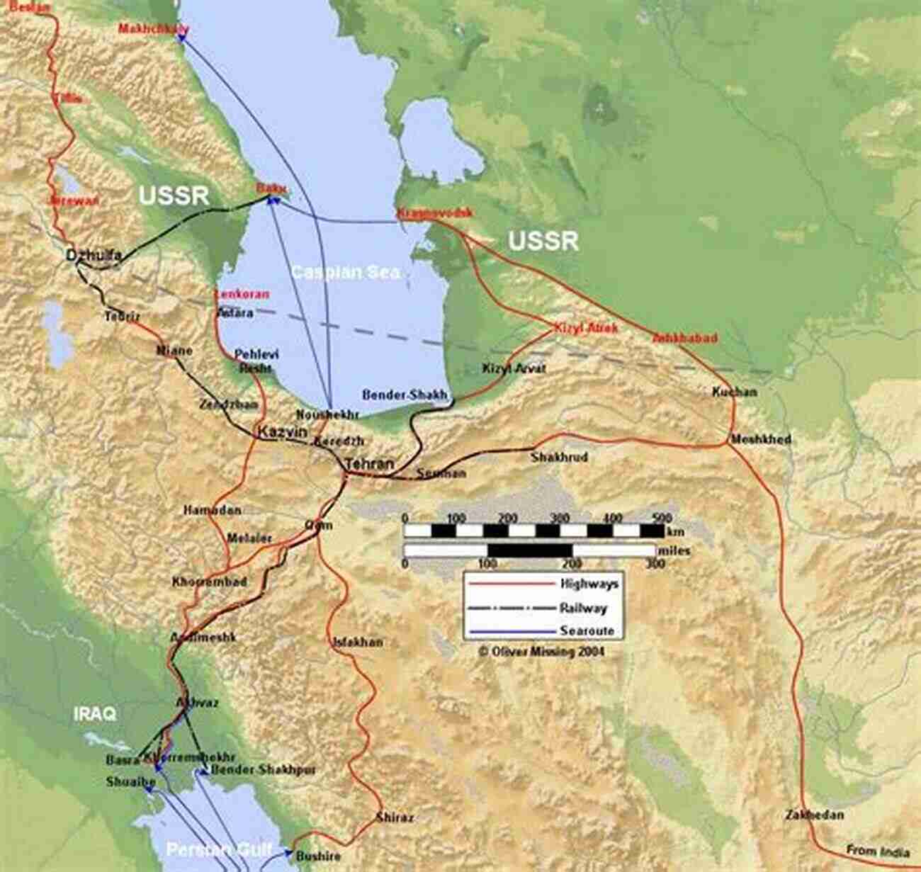 The Persian Corridor, A Lifeline Of Supplies To Aid Russia During World War II The Persian Corridor And Aid To Russia