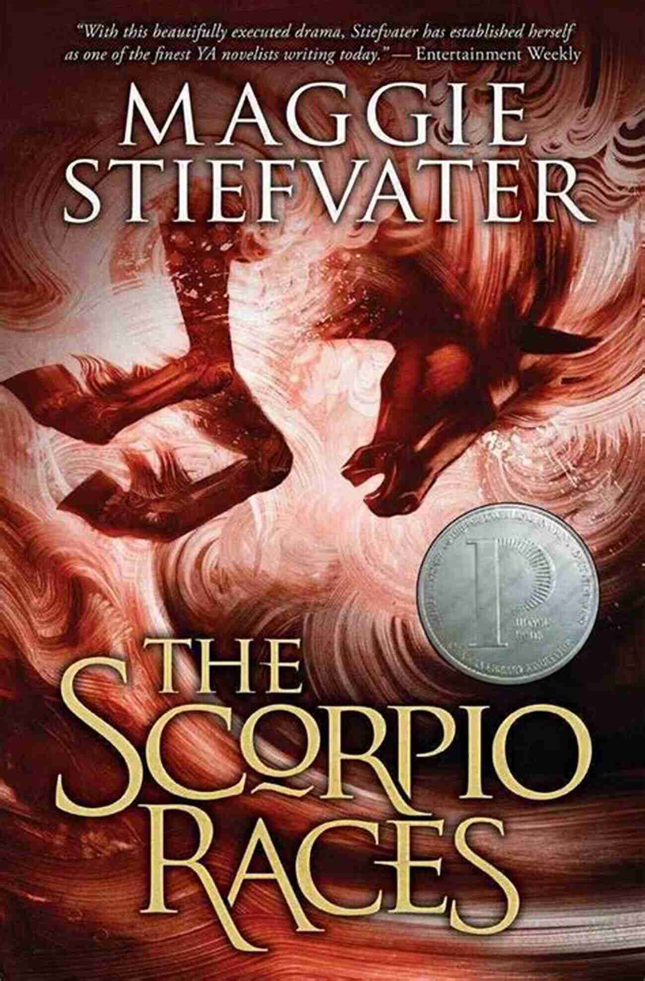 The Cover Of The Scorpio Races, A Captivating Novel By Maggie Stiefvater That Will Transport You To A World Of Mythical Horse Races And Unforgettable Characters The Scorpio Races Maggie Stiefvater