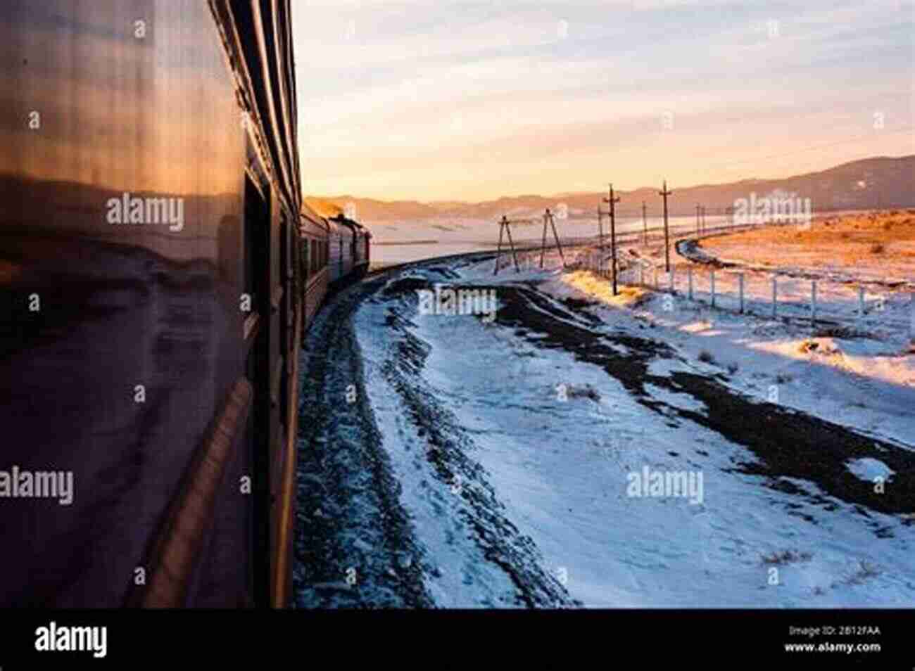 Trans Siberian Railway Surrounded By Snowy Landscapes Engines Of War: How Wars Were Won Lost On The Railways