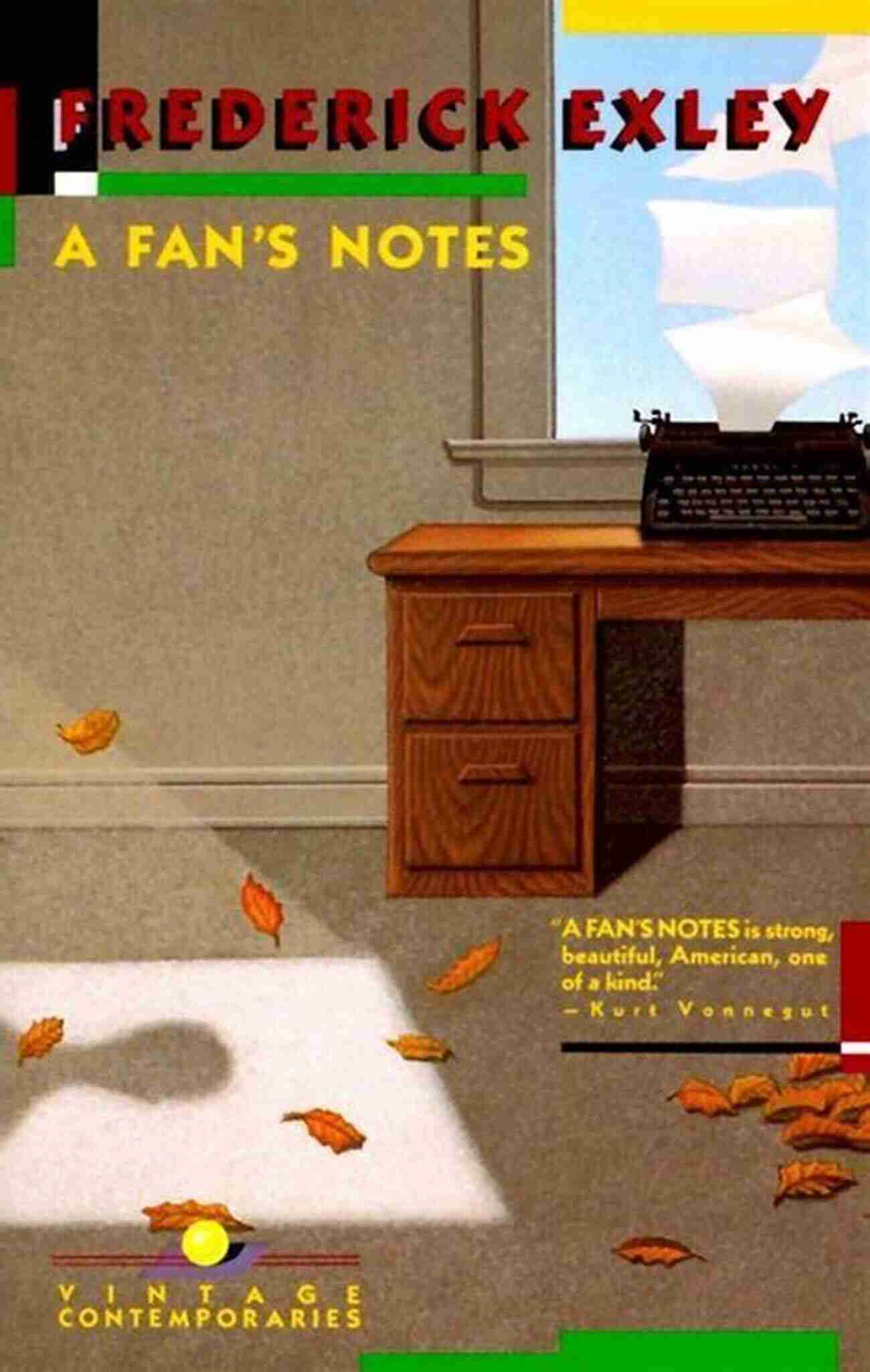 Vintage Contemporaries Fan Notes Rediscovering Classic Literature With A Twist A Fan S Notes (Vintage Contemporaries)